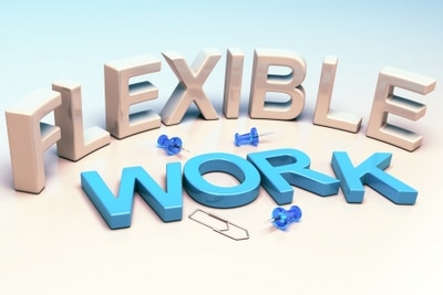 flexible flexibility working illustration workplace employee business wellbeing why becoming norm words workers guide health clipart making arrangements really concept