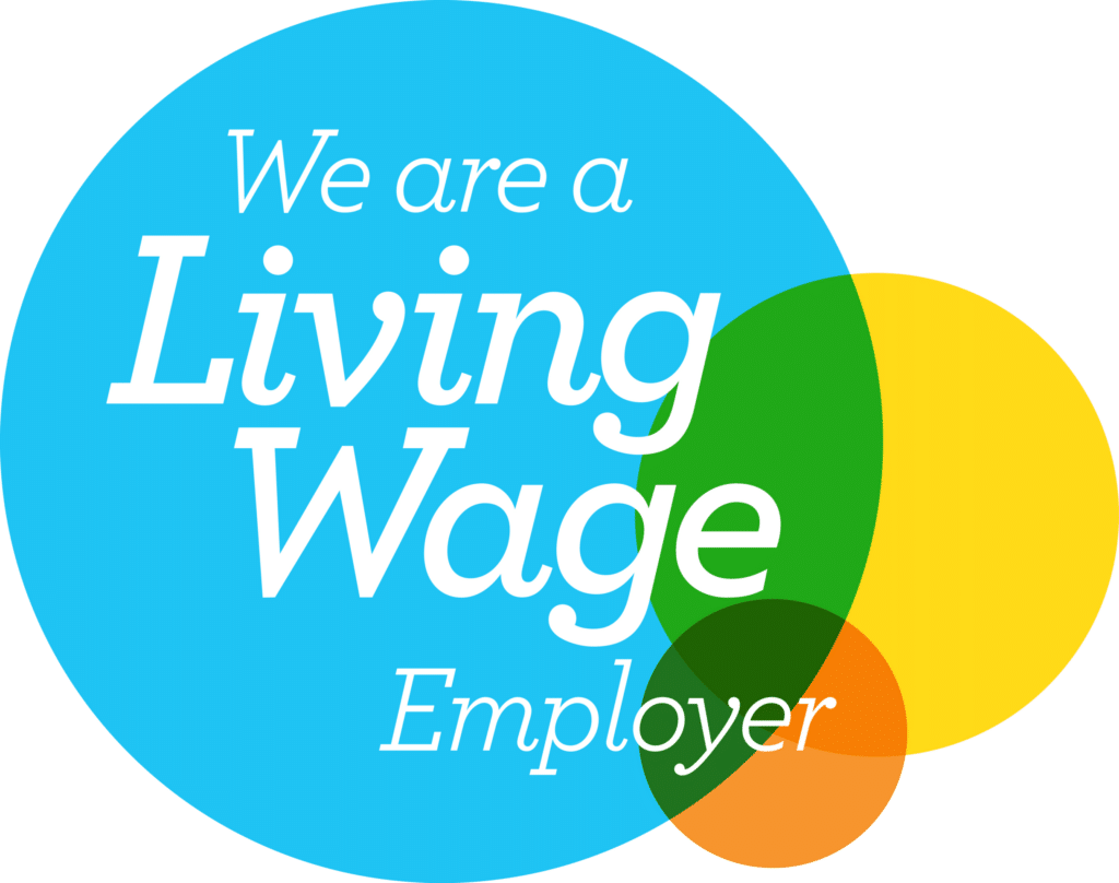 Logo for living wage employer