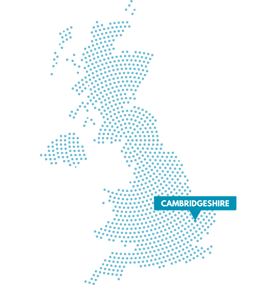 Map graphic with a pin and label reading Nottingham