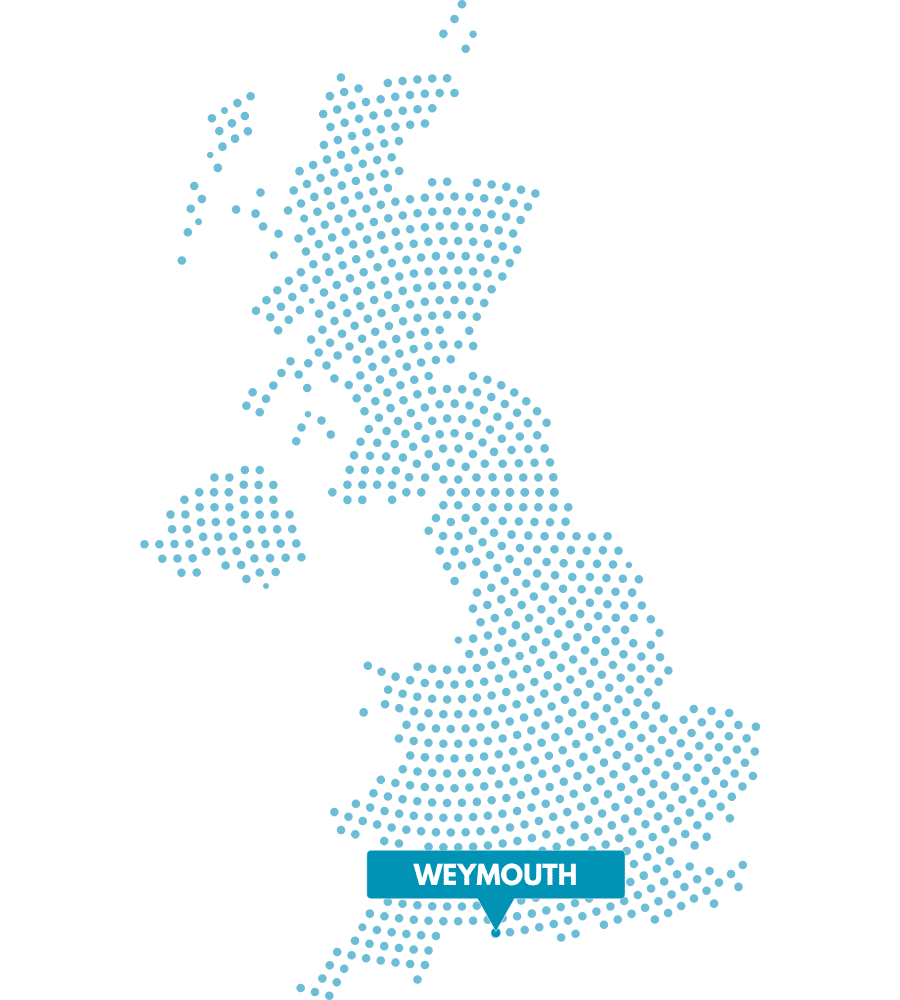Map graphic with a pin and label reading Nottingham