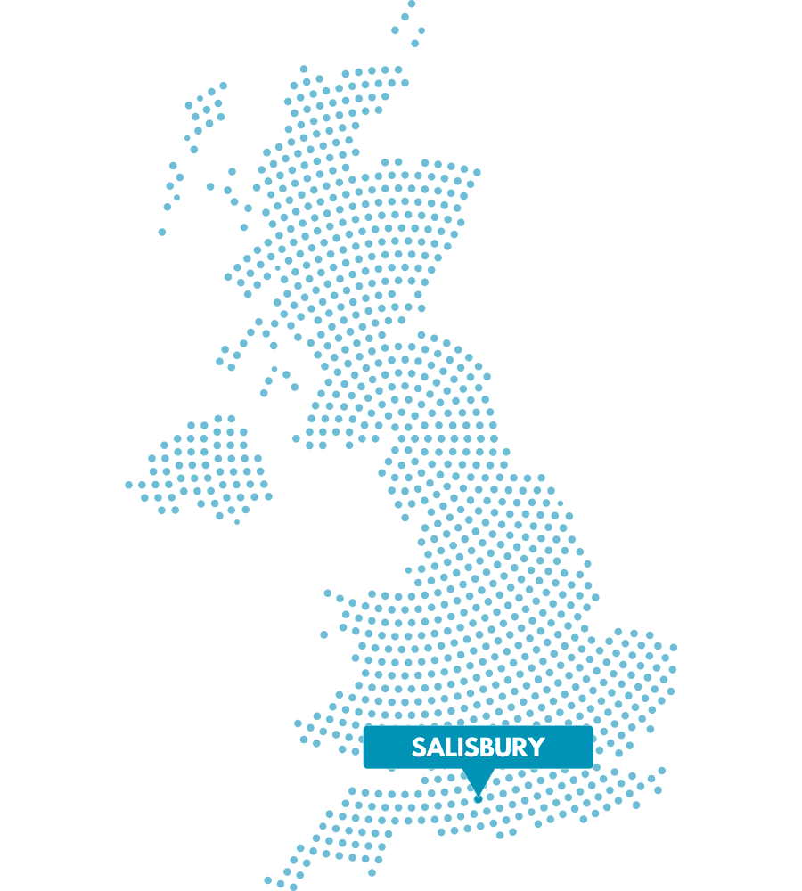 Map graphic with a pin and label reading Nottingham