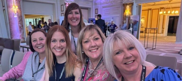 Picture of four of our face2faceHR consultants - planning your first year as a HR consultant