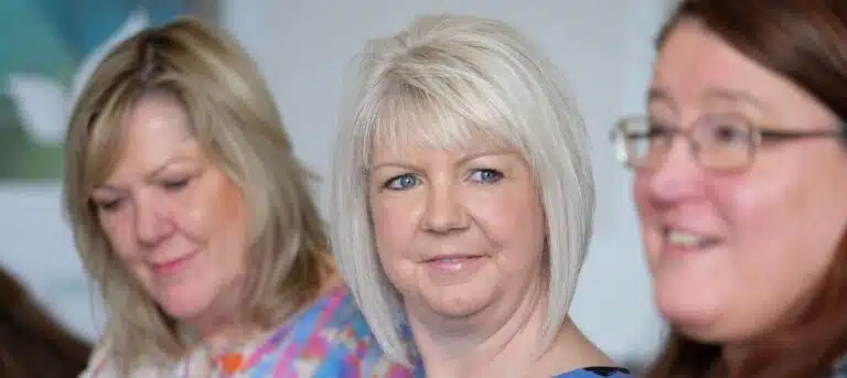 Three women headshot - business leadership skills